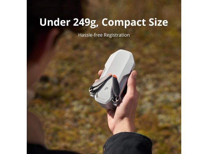Potensic Atom 2 Fly More Combo with RC PTD 1, Drones with Camera for Adults 4K Video, 8K Photo, 10KM Transmission, 96 Mins Flight, 3-Axis Gimbal, AI Track, Vertical Shooting, AI Night Shot, Under 249g