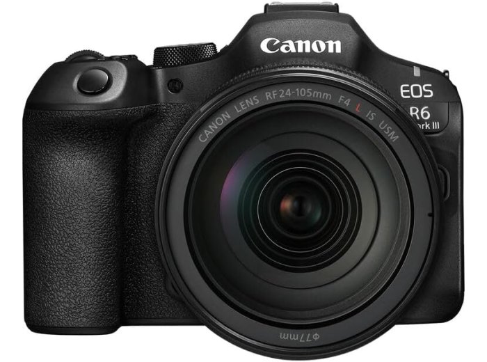 Canon EOS R6 Mark III Mirrorless Camera with 24-105mm f4L Lens Bundle