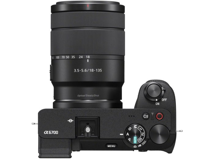 Sony Alpha a6700 Mirrorless Camera with 18-135mm Lens Black