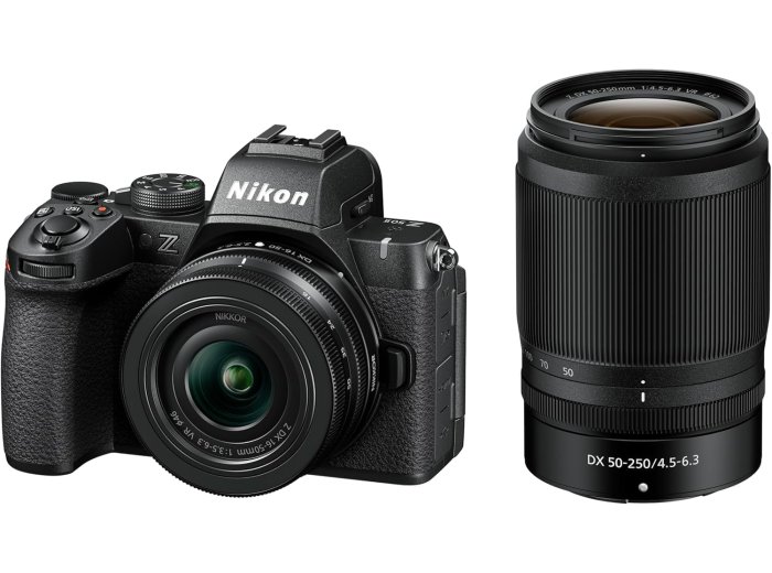 Nikon Z50 II with Two Lenses | Compact mirrorless Stills/Video Camera with Easy Color presets and Wireless Photo Sharing | USA Model
