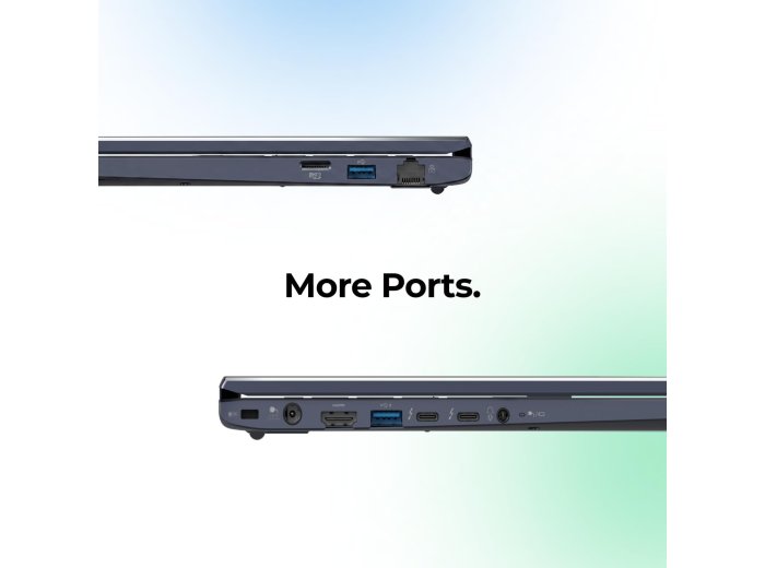 dynabook Portégé X40-M 14” Business Laptop, Intel Core Ultra 5 225U, 16GB DDR5 RAM, 512GB SSD, WUXGA 1920x1200, Windows 11 Pro, Lightweight 3.17 lb, Wi-Fi 7, Thunderbolt 4