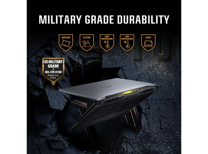 ASUS TUF Gaming F16 (2024) Gaming Laptop, 16” FHD+ 144Hz IPS-Level 16:10 Display, Intel® Core™ 5 210H Processor, NVIDIA® GeForce RTX™ 4050, 8GB DDR5, 512GB PCIe Gen4 SSD, Wi-Fi 6, Windows 11 Home