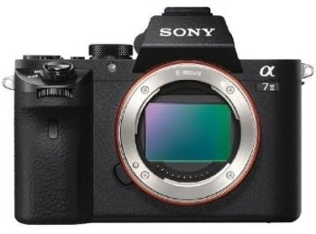 Sony Alpha a7 II Full Frame Mirrorless Digital Camera Body Only - ILCE-7M2/B (Renewed)