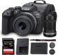 Canon EOS R10 Mirrorless Camera with RF 18-45mm & 55-210mm Dual Lens Bundle