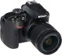 Nikon D3400 Digital SLR Camera & 18-55mm VR DX AF-P Zoom Lens (Black) - (Renewed)